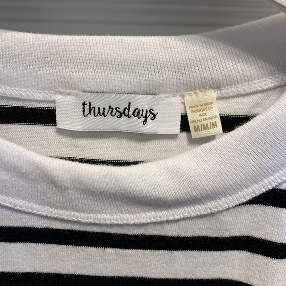 SHOP THURSDAY’s Candy Floss Ribbed Tee - Picture 4 of 5